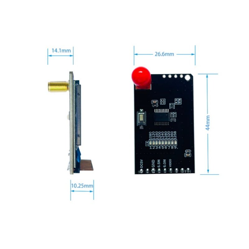 dmkr 1.2ghz 9ch 7v 36v fpv analog vrx dmkr 1.2ghz 9ch 7v 36v fpv analog vrx