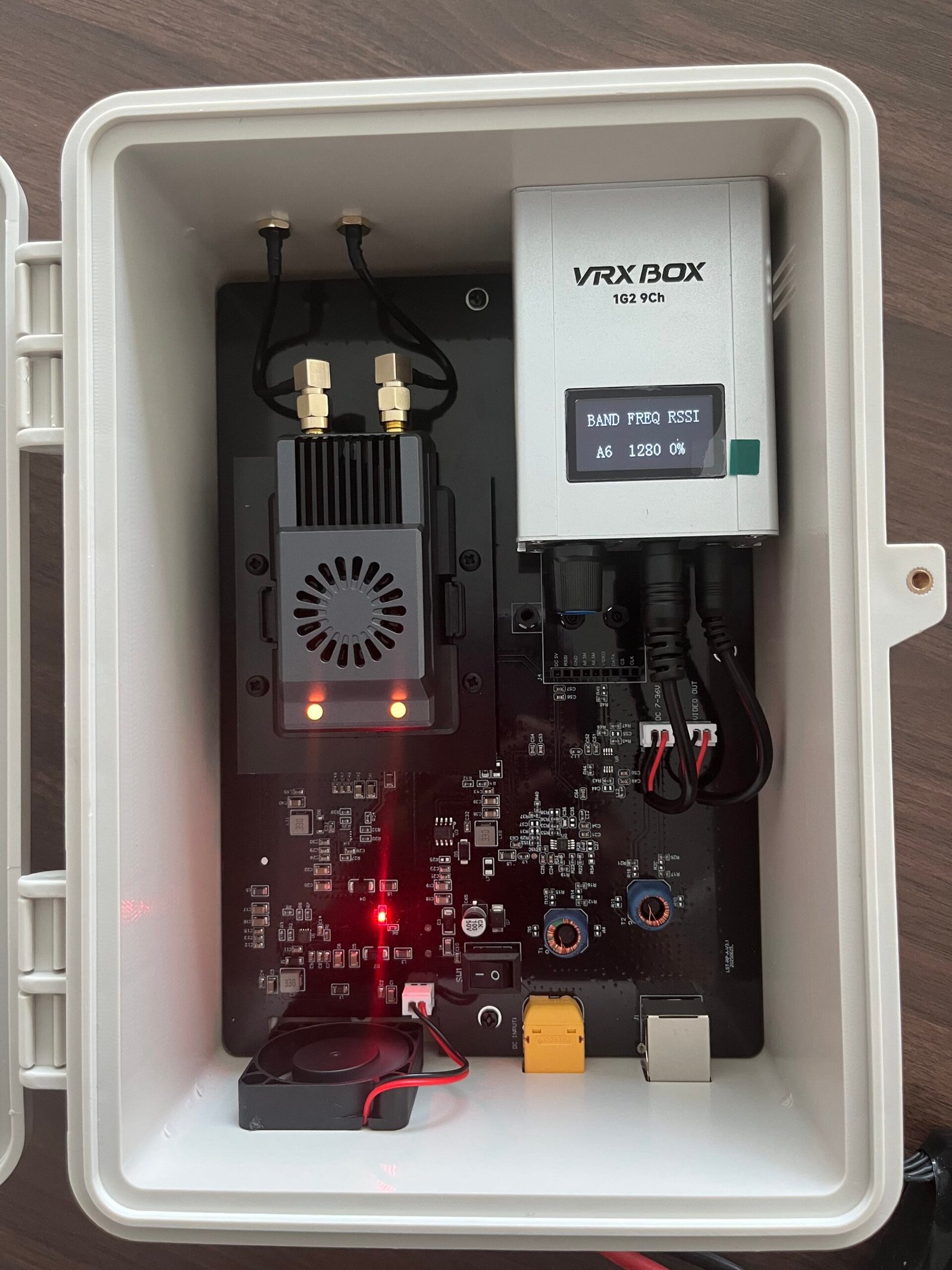 dmkr hf head receiver power supply 10v 35v rj45 repeater v2.0 dmkr hf head receiver power supply 10v 35v rj45 repeater v2.0