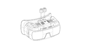 dmkr 3.5inch 3.7v 2000mah ips hdmi vga vr200l fpv goggle