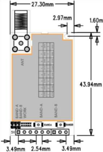 DMKR 3.3GHz 8CH FPV Analog VRX dmkr 3.3ghz 8ch fpv analog vrx