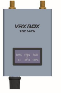 DMKR 7.2GHz 64CH 7V-35V FPV Analog VRX Box dmkr 7.2ghz 64ch 7v 35v fpv analog vrx box